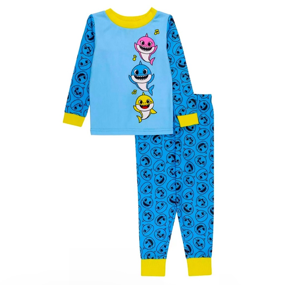 pinkfong - Baby Shark Toddler Boy’s Pajama Set (2-piece)